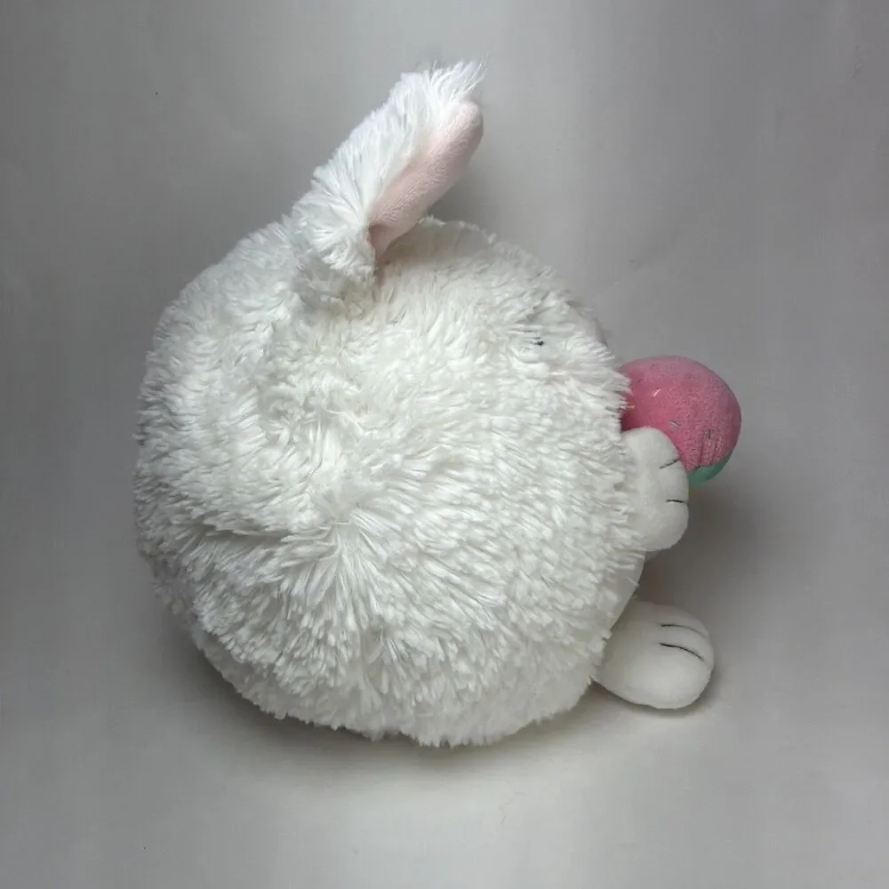 Squishable Minis White Bunny Rabbit with Ice Cream Cone Plush Stuffed Retired